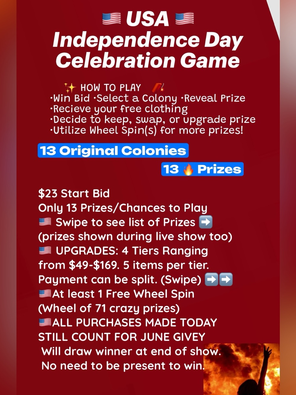NEW GAME🔥🇺🇸 USA IDC Game 🇺🇸 7 Spots Left!